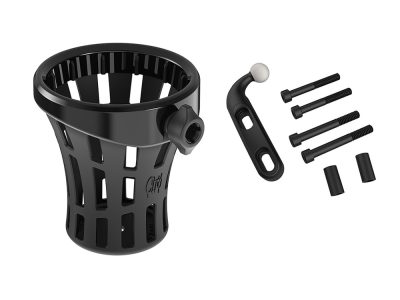 Big Ass Drink Holder with Perch Mount - Black