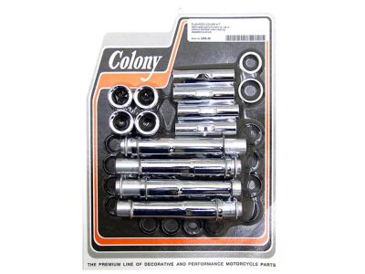 Pushrod Covers - Chrome. Fits Sportster 2004-2021