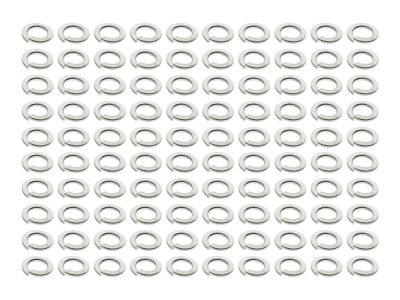 3/8in. Lock Washer - Chrome. Pack of 100.