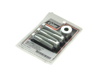 Rear Pulley or Sprocket Bolts - Zinc Plated Hex Head. 7/16in.-14 x 2.25in.. Looks Good with # BAI-D26-0152B