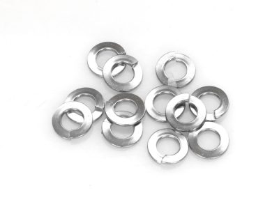1/4in. Lock Washer - Chrome. Pack 12.