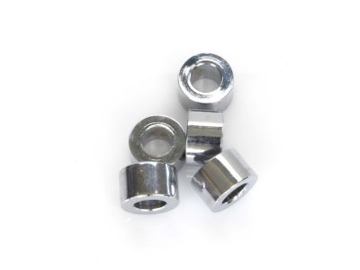 5/16in. ID x 3/8in. Wide Steel Spacers - Chrome. Pack 5.