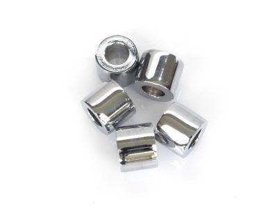 5/16in. ID x 1/2in. Wide Steel Spacers - Chrome. Pack 5.