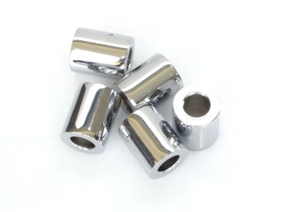 5/16in. ID x 3/4in. Wide Steel Spacers - Chrome. Pack 5.
