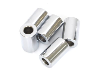 5/16in. ID x 1in. Wide Steel Spacers - Chrome. Pack 5.