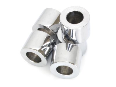1/2in. ID x 3/4in. Wide Steel Spacers - Chrome. Pack 5.