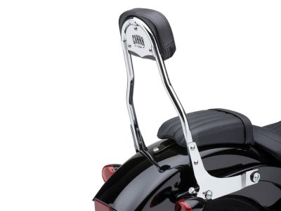 Short Quick Detachable Sissy Bar Kit - Chrome. Fits Low Rider 2018up & Low Rider S 20up.