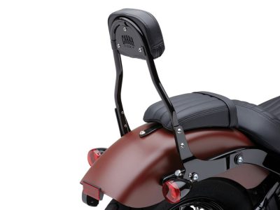 Short Quick Detachable Sissy Bar Kit - Black. Fits Low Rider 2018up & Low Rider S 20up.