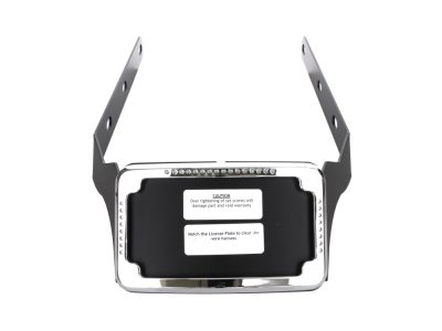 Tail Tidy Fender Eliminator Kit - Chrome with Run, Turn, Brake and Number Plate Lights. Fits Softail Breakout 2018up.