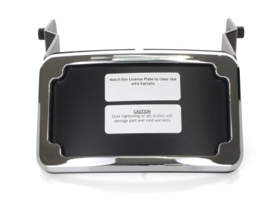 Tail Tidy Fender Eliminator Kit - Chrome with Number Plate Light Only. Fits Dyna Street Bob 2013-2017 and Dyna Low Rider 'S' 2016-2017