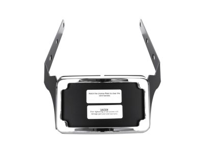 Tail Tidy Fender Eliminator Kit - Chrome with Number Plate Light Only. Fits Softail Breakout 2018up.