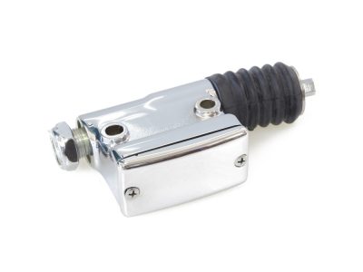 Rear Brake Master Cylinder - Chrome. Fits Sportster 1987-2003.