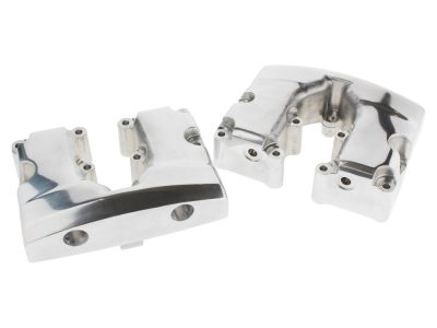 Rocker Covers - Polished. Fits Big Twin 1966-1984.