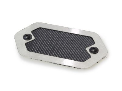 6.5in. Universal Flexible Exhaust Heatshield - Brushed / Onyx Black.