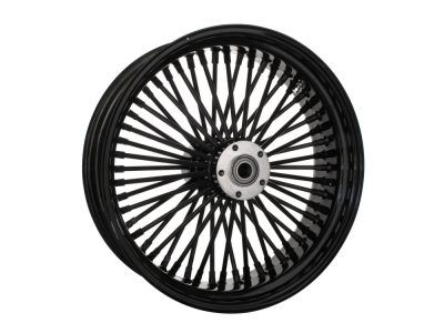 18in. x 5.5in. Mammoth Fat Spoke Rear Wheel - Gloss Black. Fits Softail 2008up.