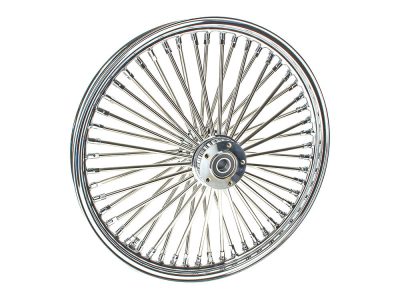 21in. x 3.5in. Mammoth Fat Spoke Front Wheel - Chrome. Fits Softail Heritage 2007-2010, Deluxe 2007-2010 & Fatboy 2008-2010