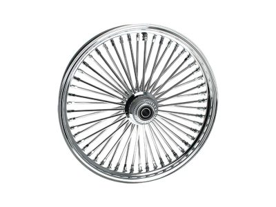 21in. x 3.5in. Mammoth Fat Spoke Front Wheel - Chrome. Fits Fatboy 2018up