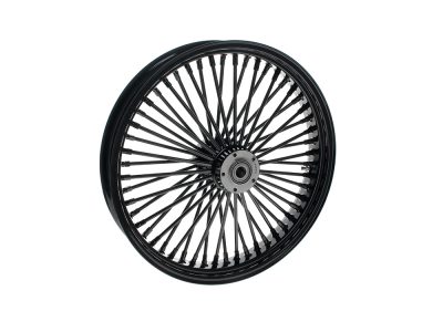 21in. x 3.5in. Mammoth Fat Spoke Front Wheel - Gloss Black. Fits Touring 2008up