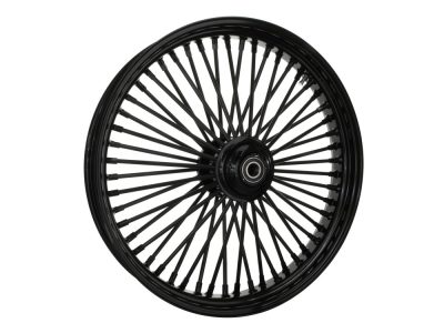 23in. x 3.5in. Mammoth Fat Spoke Front Wheel - Gloss Black. Fits Softail Breakout 2013up.