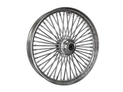 23in. x 3.5in. Mammoth Fat Spoke Front Wheel - Chrome. Fits Softail Heritage 2011up, Deluxe 2011-2020, Slim 2012-2021 & Fatboy 2011-2017