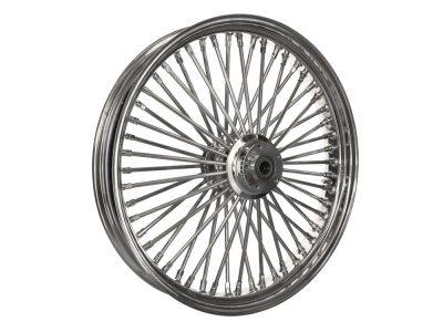 23in. x 3.5in. Mammoth Fat Spoke Front Wheel - Chrome. Fits Touring 2008up