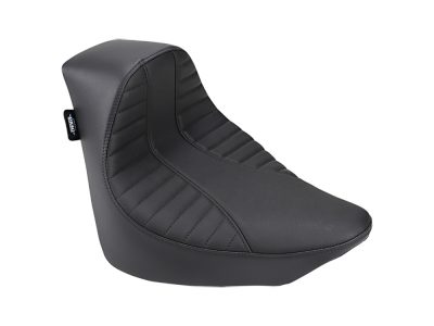 Ez Solo Seat with Black Scorpion Stitch. Fits Softail Deluxe, Heritage Softail, Slim & Street Bob 2018up & Standard 2020up