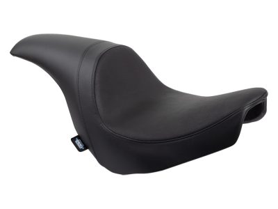 Performance Predator Dual Seat - Smooth Black. Fits Sport Glide & Low Rider 2018up, Low Rider S 2020up & Low Rider ST 2022up