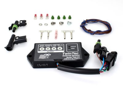 External Ignition Module with 7 Pin Wedge Plug. Fits Big Twin 1984-1994 & Sportster 1990-1993.