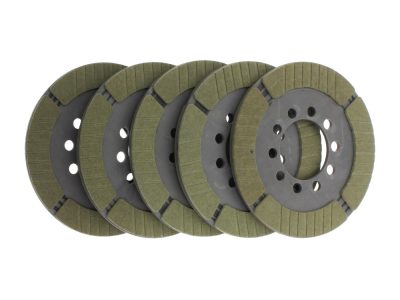 Kevlar Friction Plate Kit. Fits 4Spd Big Twin 1941-1984.