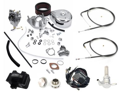 Magneti Marelli Fuel Injection to Carb Conversion Kit. Fits EFI Twin Cam Touring Models 1999-2001