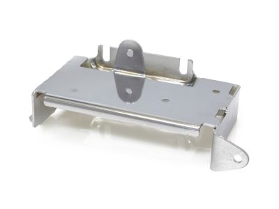 Battery Tray - Chrome. Fits FXE 1973-1979.