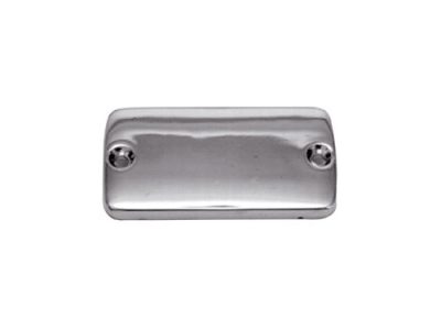 Master Cylinder Cap - Chrome. Fits Front on Big Twin & Sportster 1982-1995 & Rear on FLST Softail & Sportster 1987-2003