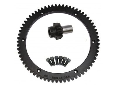 66 Tooth Starter Ring Gear Kit. Fits Dyna 1998-2005, Softail 1998-2006 & Touring 1998-2006