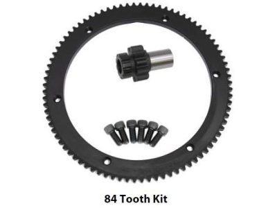 84 Tooth Starter Ring Gear Kit. Fits Big Twin 1994-1997.