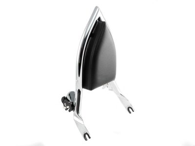 Diablo Sissy Bar Backrest - Chrome. Fits Touring 2009up.