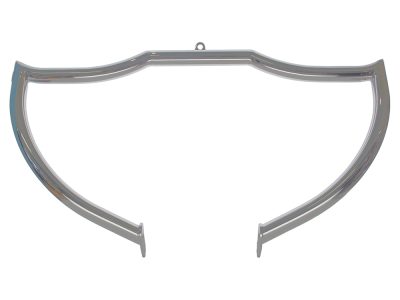 Shield Front Crashbar - Chrome. Fits Touring 1997-2023.