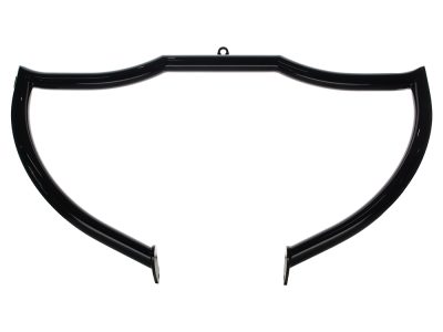 Shield Front Crashbar - Gloss Black. Fits Softail 2001-2017.