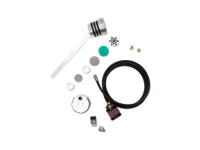 Vented Dipstick - Polished. Fits Touring 1993-2006.