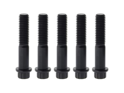 Rear Pulley Bolts - Black 12 Point ARP. 7/16in.-14 x 2.25in.