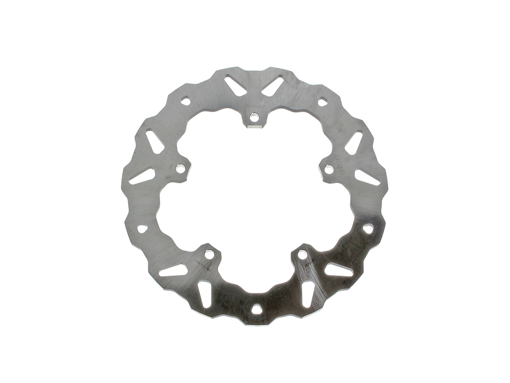 10.2in. Rear Wave Disc Rotor - Stainless Steel. Fits Sportster S 2021up.