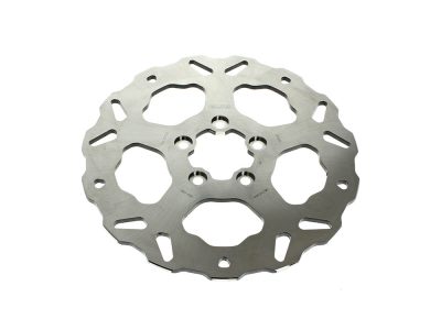 11.5in. Rear Solid Mount Wave Disc Rotor. Fits Big Twin 2000up & Sportster 2000-2010.