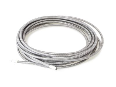 Hide-A-Line Micro Line Hose - Clear Stainless. 25ft Roll.