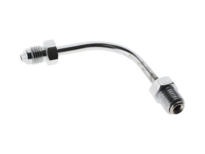 Adapter Fitting 3/8-24 Inverted Flare x 90 Degree Long Bend to AN3 Line