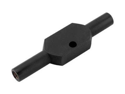 Front Dual Disc T-Bar Brake Tee - Black.