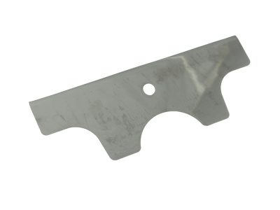 Lower Triple Tree Cover - Chrome. Fits Softail 1986-1999