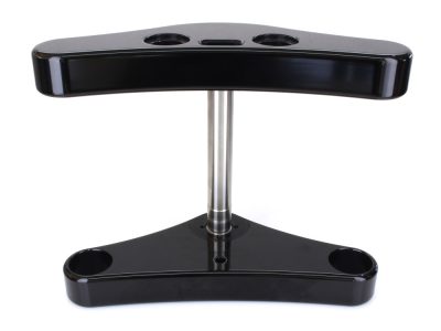 5 Degree Raked Triple Tree Kit - Black. Fits FX Softail 1984-2017 & Dyna Wide Glide 1993-2005.