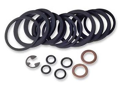 Caliper Dual Seal Rebuild Kit. Fits Hawg Halters 6000 Series 6 Piston Calipers.