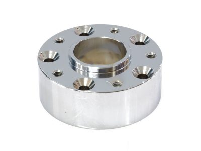Disc Rotor Spacer - Chrome. Fits 39mm 1984-1999 Wide Glide Conversions.