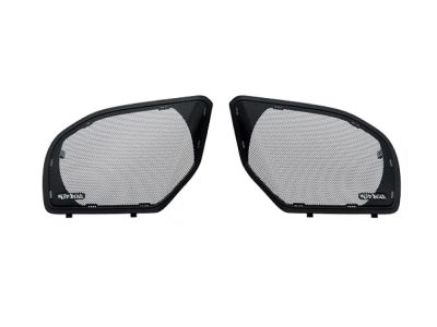 Upgraded Metal Mesh Speaker Grills - Black. Fits Road Glide 2024up