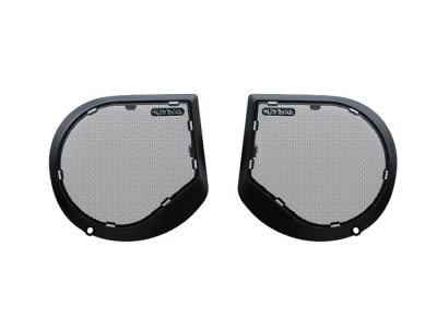 Upgraded Metal Mesh Speaker Grills - Black. Fits Street Glide 2024up